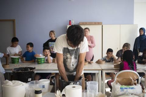 Atelier moulages avec Ugo Schiavi